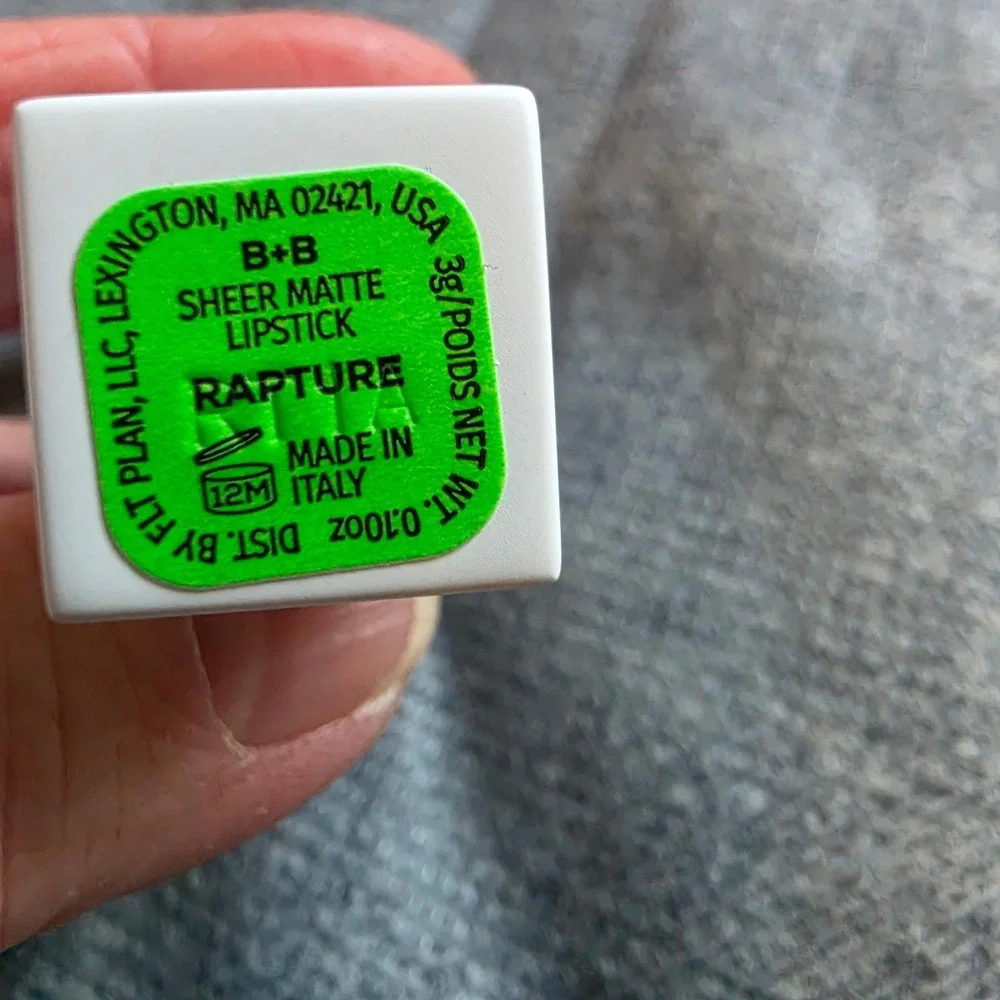 FLYTE 70 Rapture Sheer Matte Lipstick‎ B+B LipBlot Made in Italy